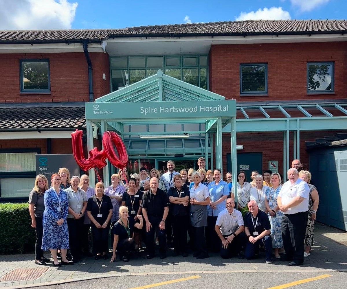 Spire Hartswood Hospital celebrates 40th anniversary