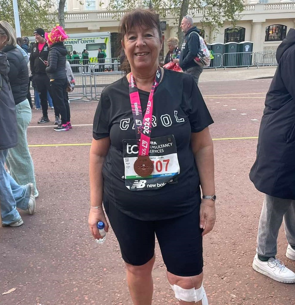 Running enthusiast completes two marathons after years of knee pain